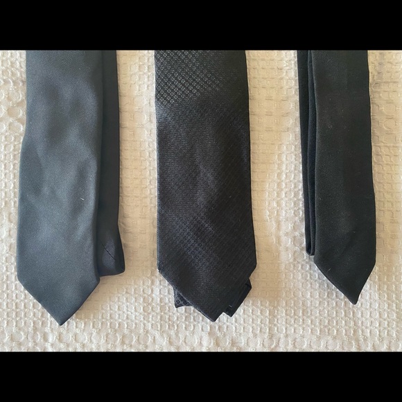 Black tie set of 3 - Picture 2 of 2